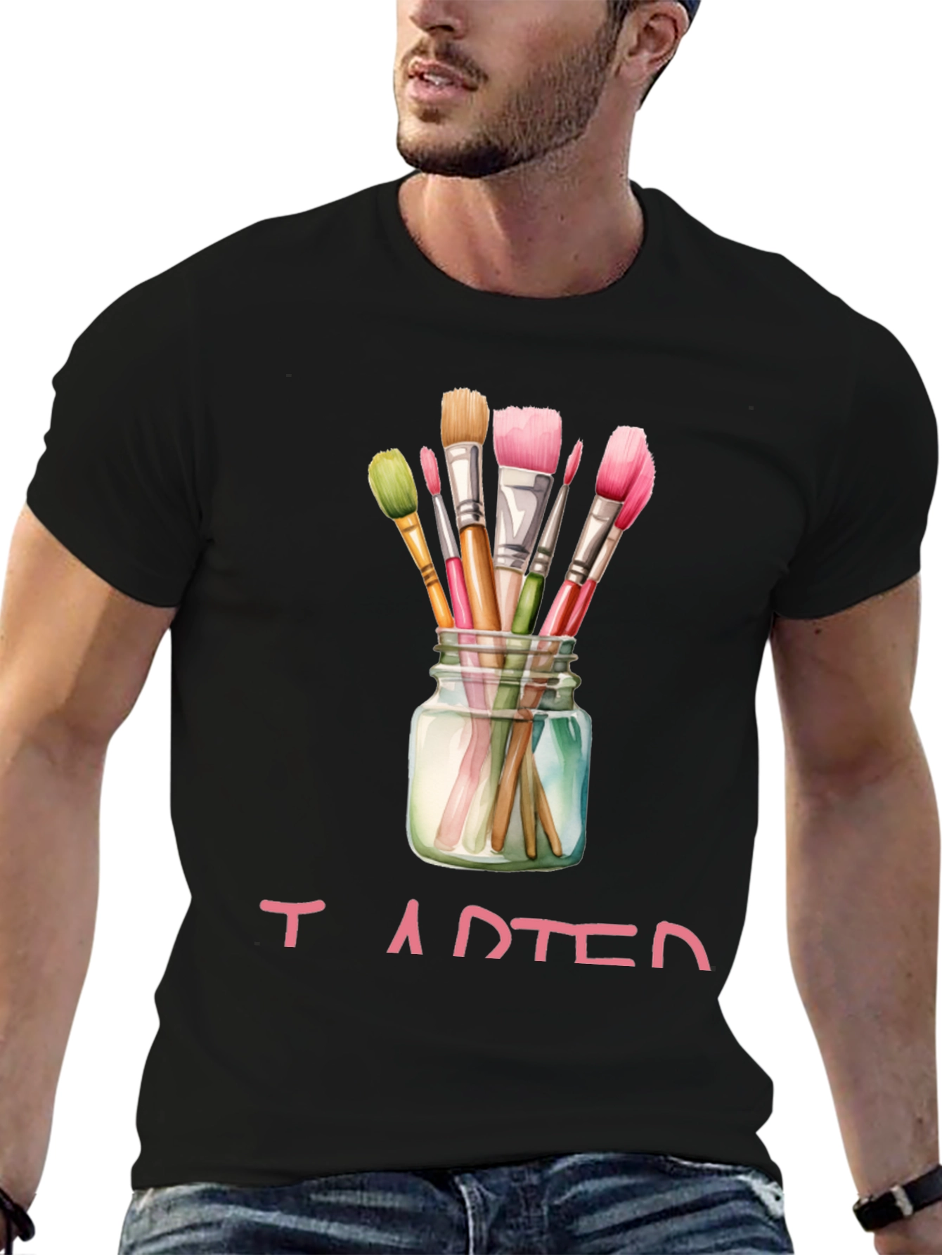 Art Brushes T-Shirt - Creative Design