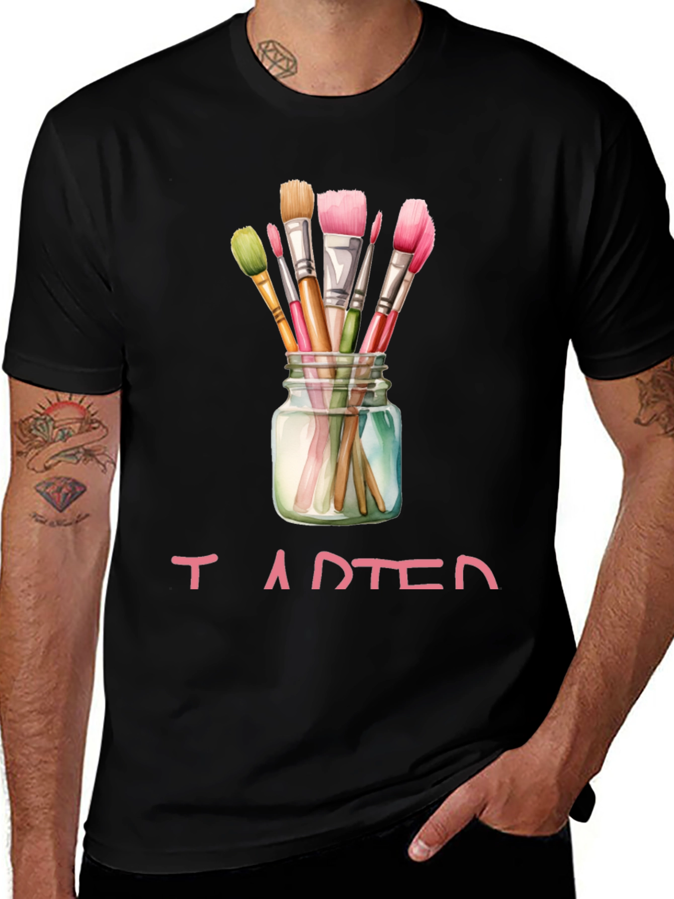 Art Brushes T-Shirt - Creative Design