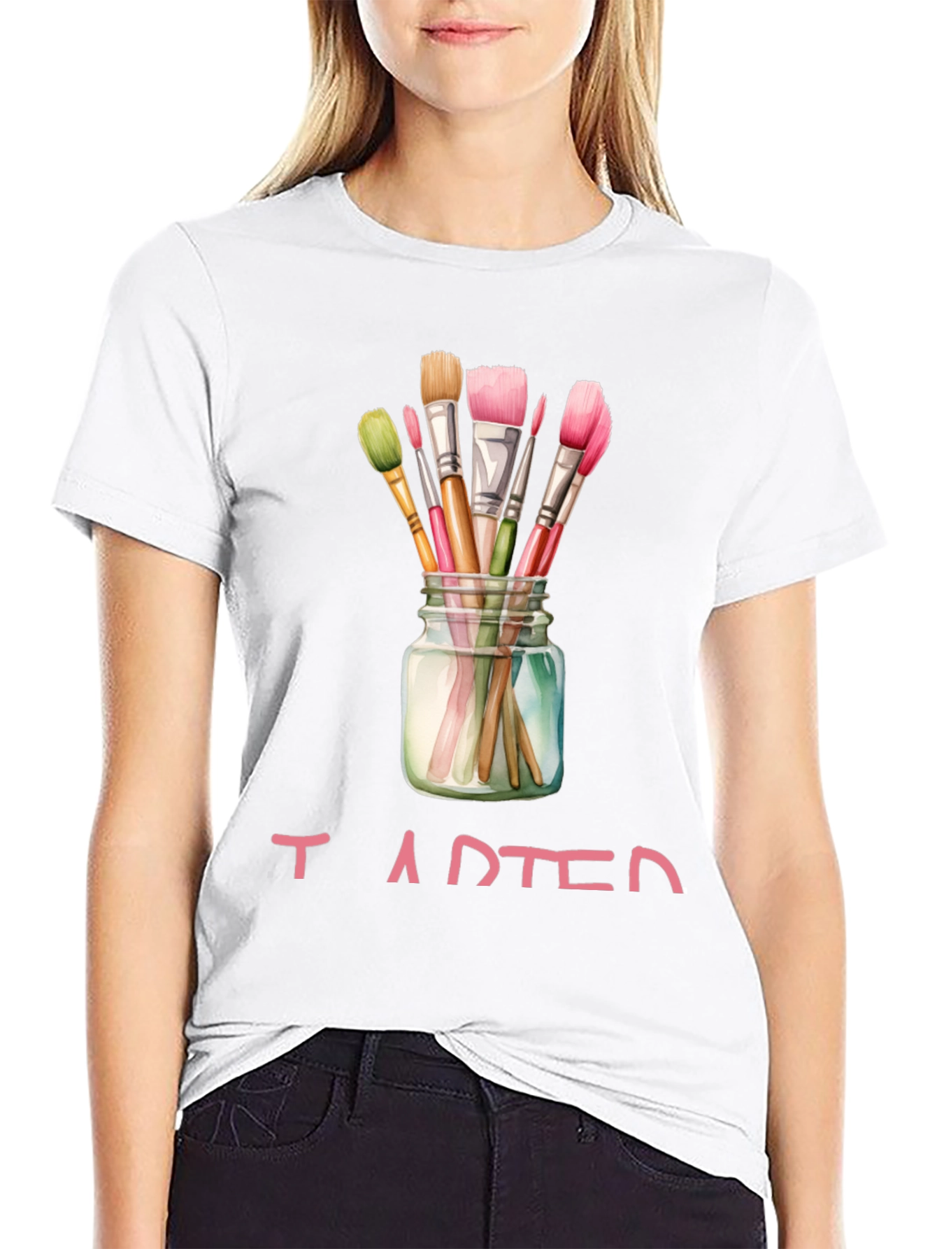 Art Brushes T-Shirt - Creative Design