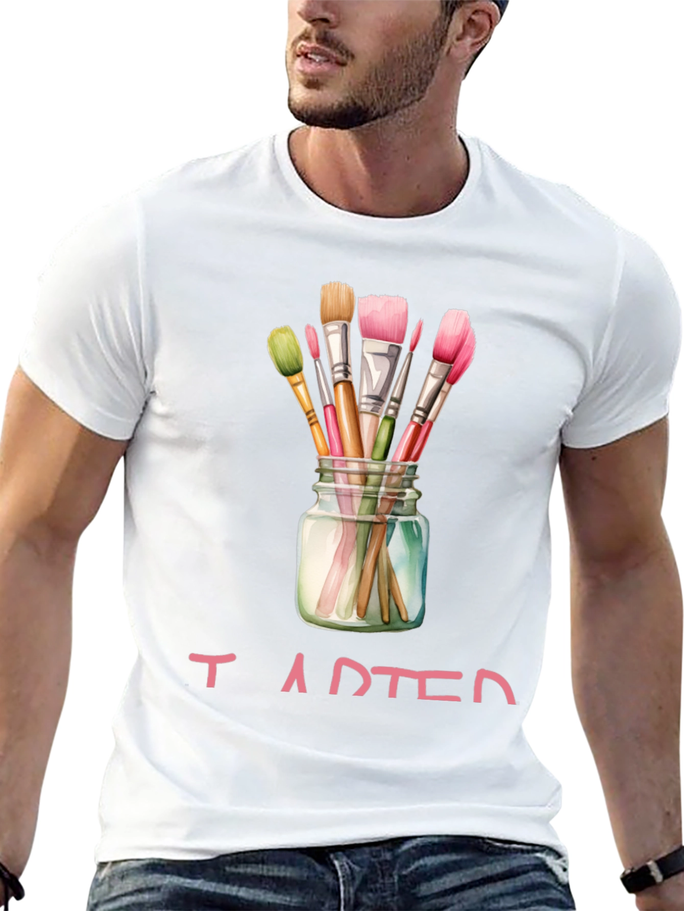 Art Brushes T-Shirt - Creative Design