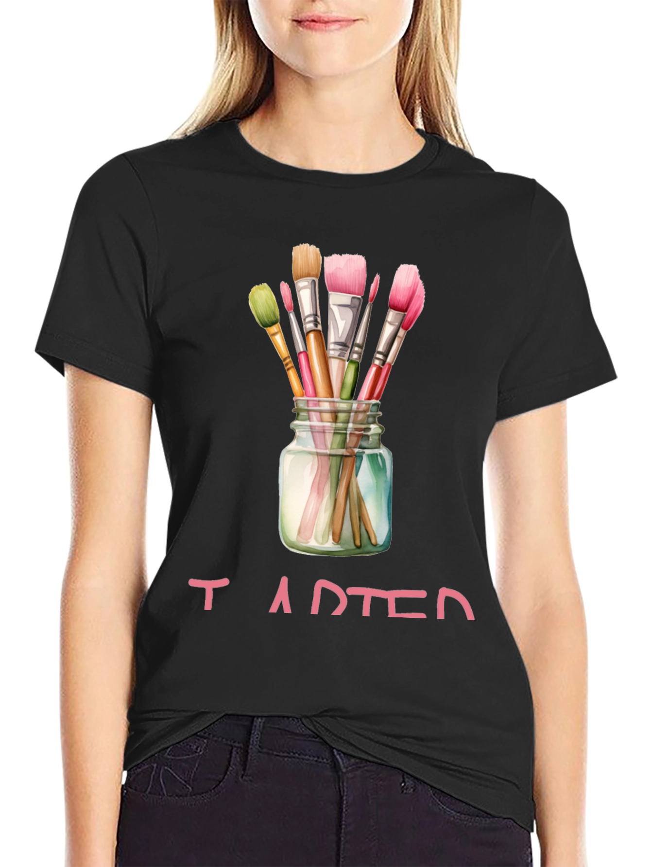 Art Brushes T-Shirt - Creative Design