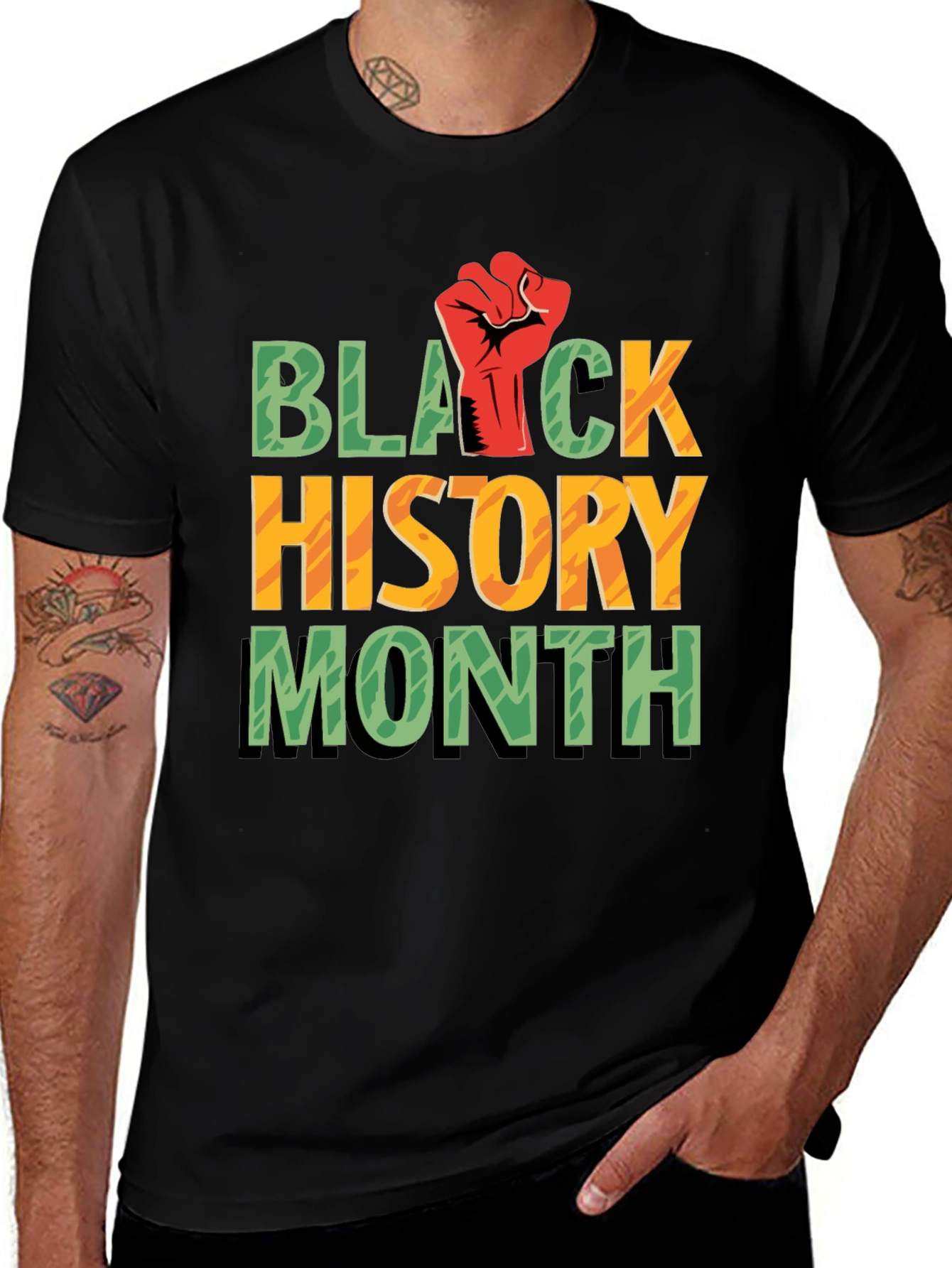 Black History Month Graphic T-Shirt