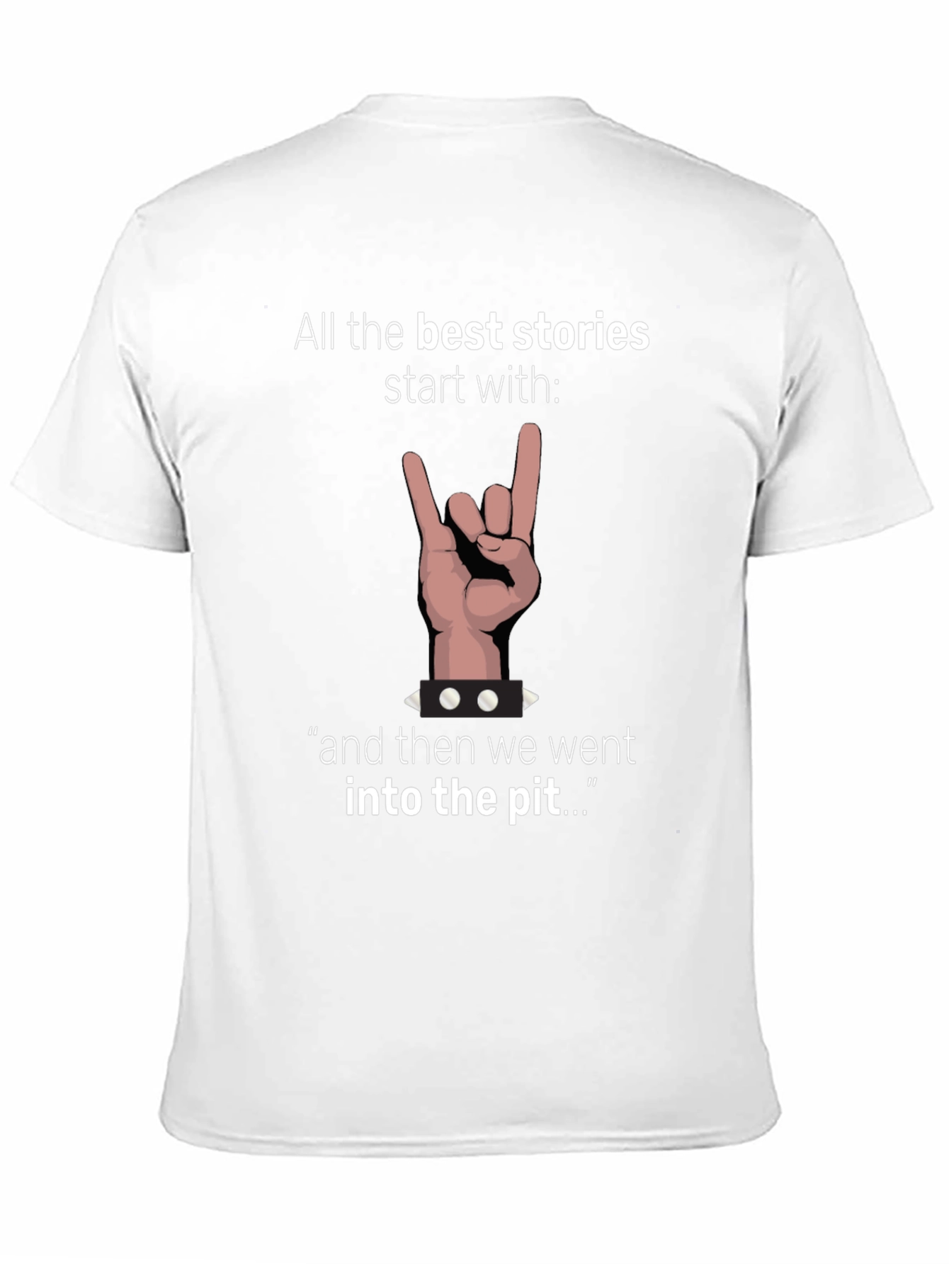 Rock On: All Best Stories Start T-Shirt