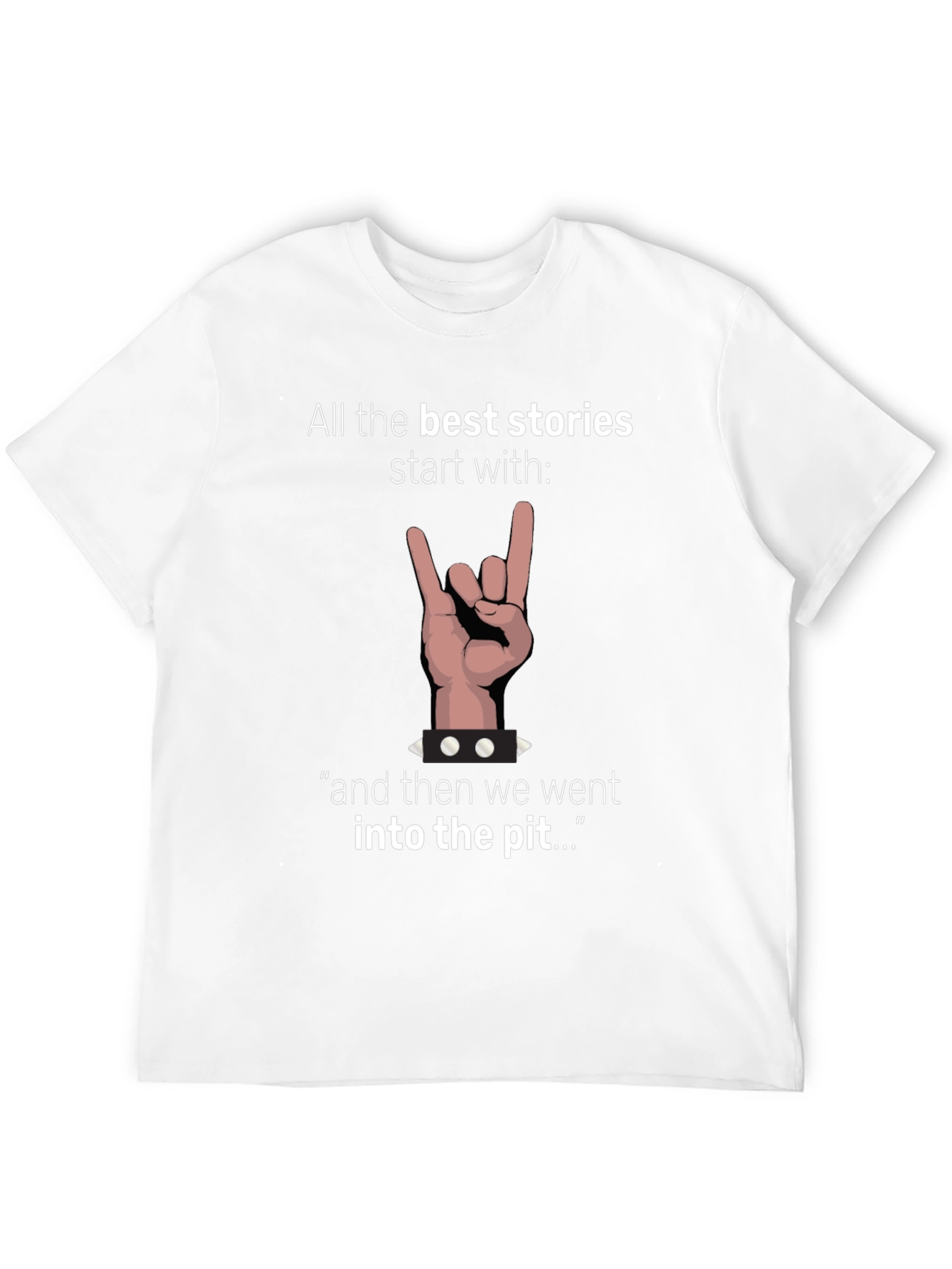 Rock On: All Best Stories Start T-Shirt