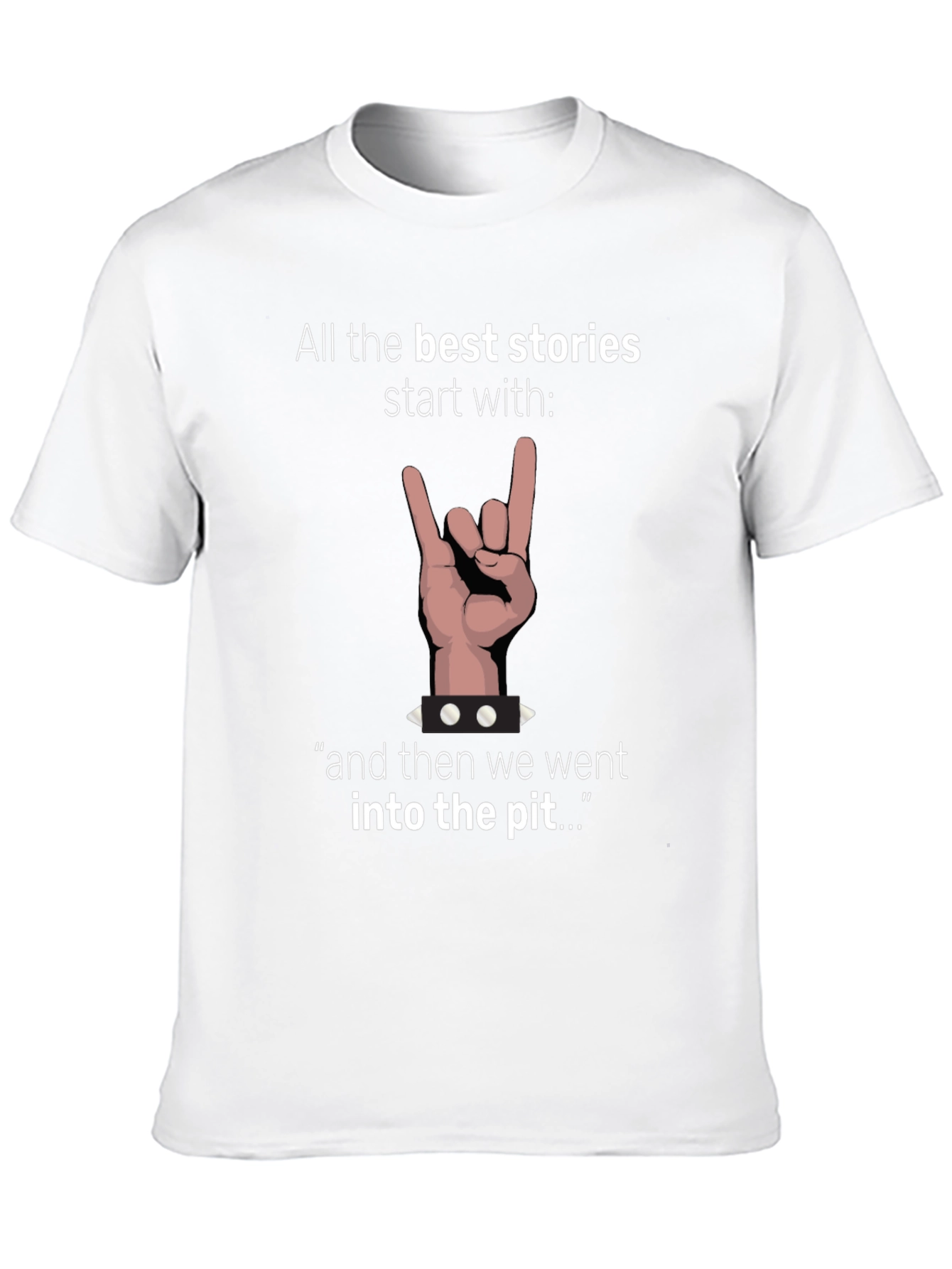 Rock On: All Best Stories Start T-Shirt