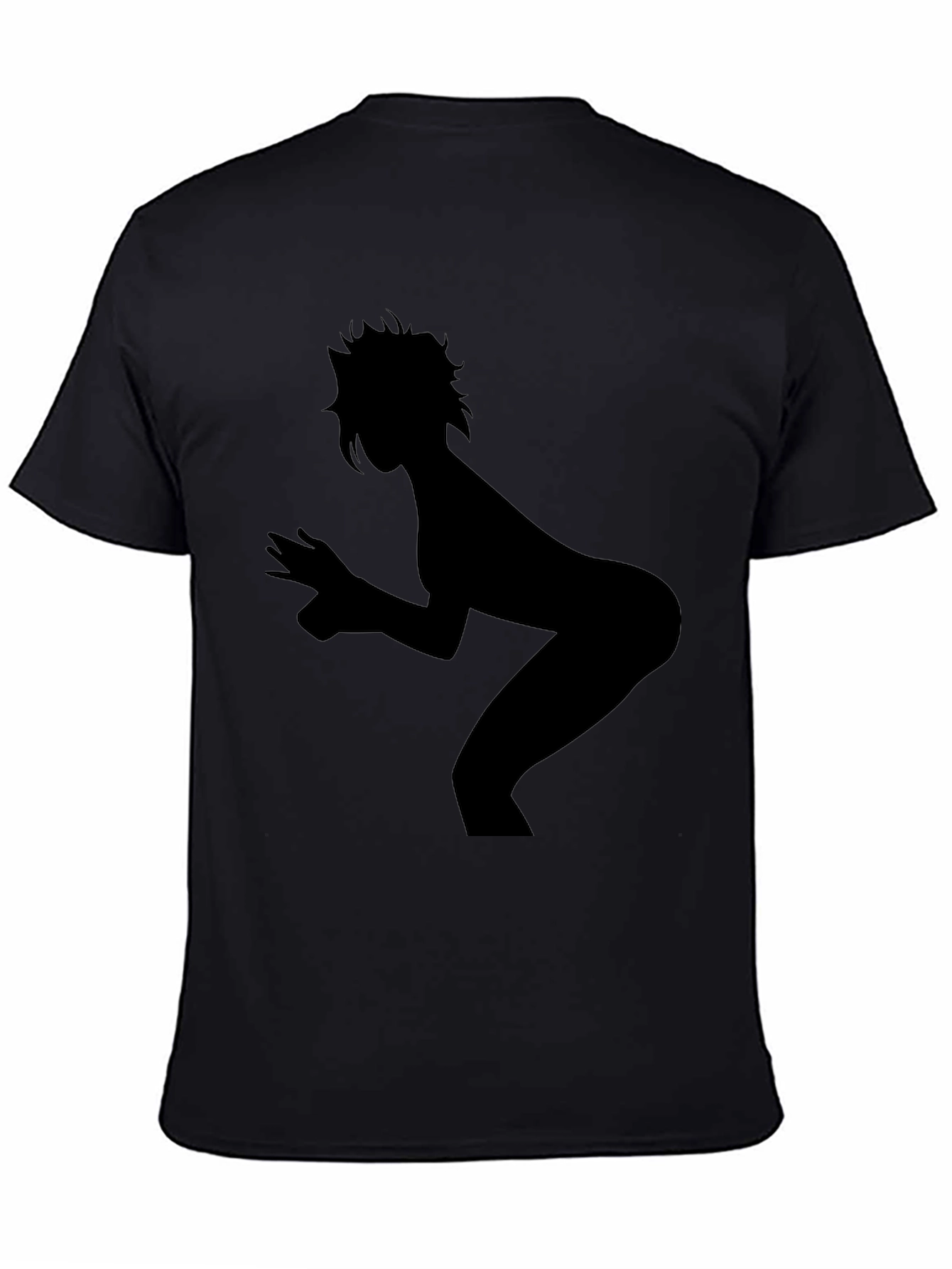 Silhouette Graphic Tee - Black Unisex T-Shirt