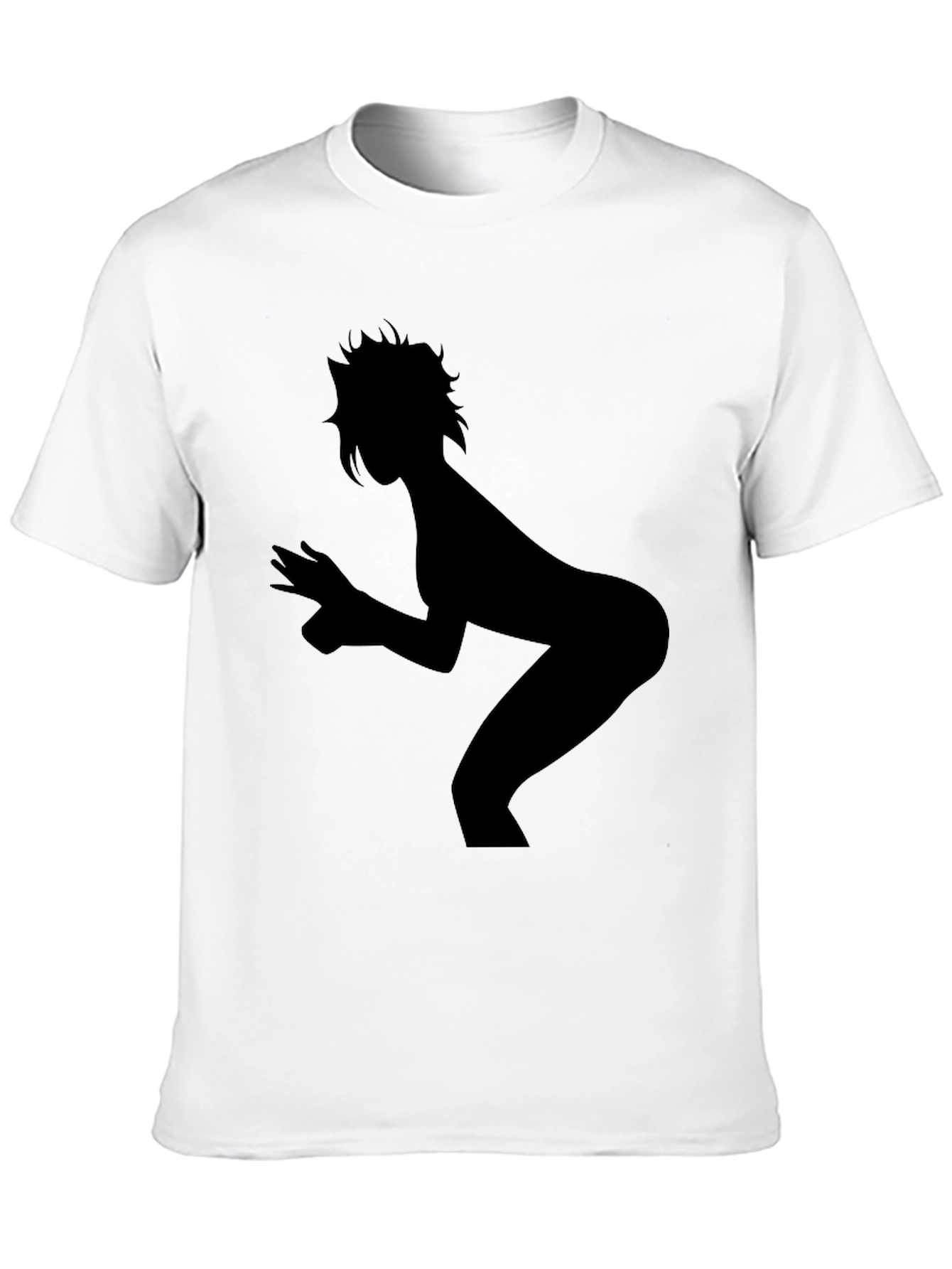 Silhouette Graphic Tee - Black Unisex T-Shirt