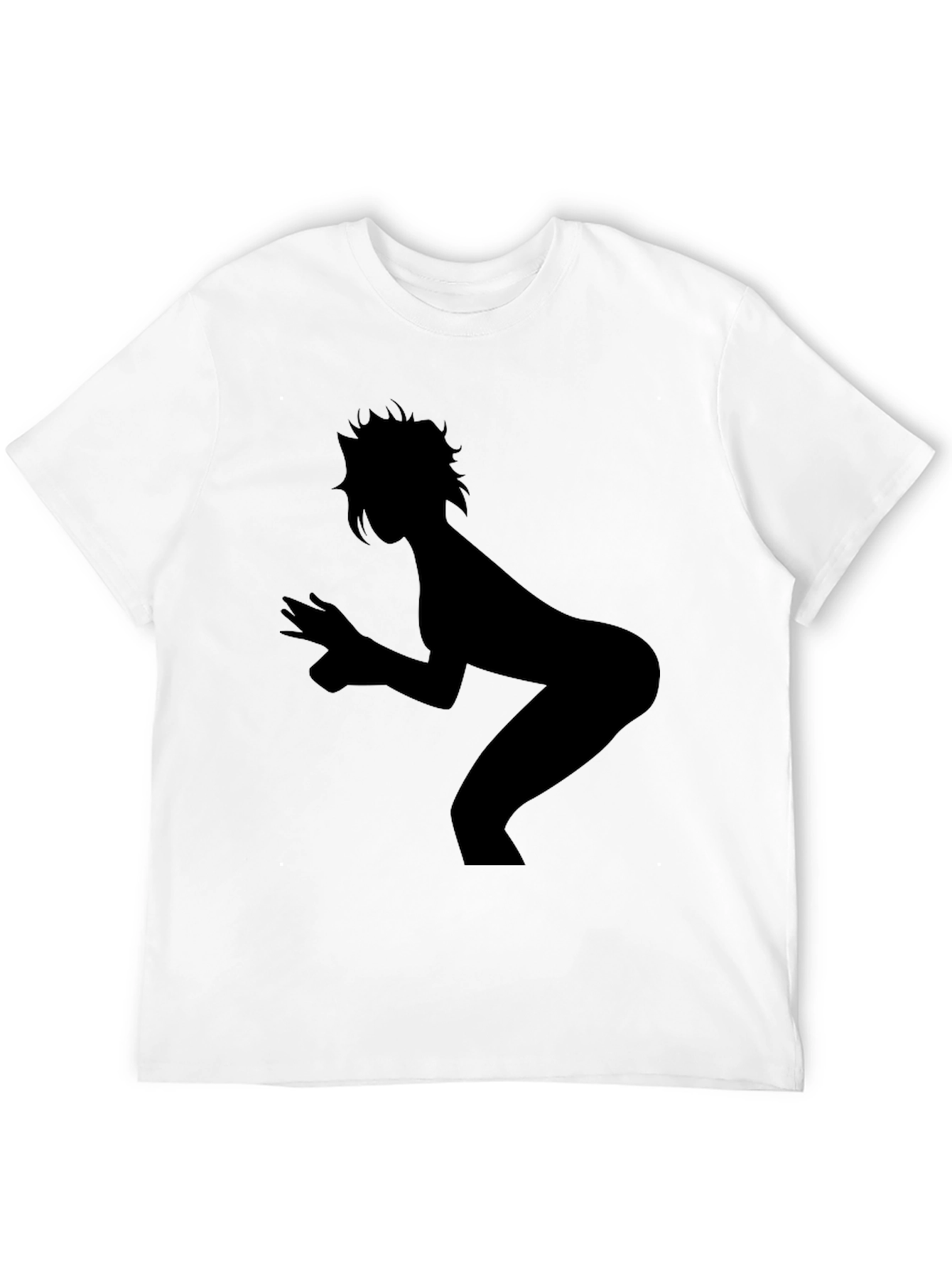 Silhouette Graphic Tee - Black Unisex T-Shirt