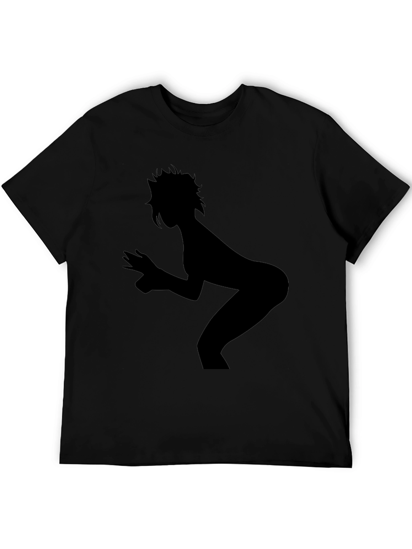 Silhouette Graphic Tee - Black Unisex T-Shirt