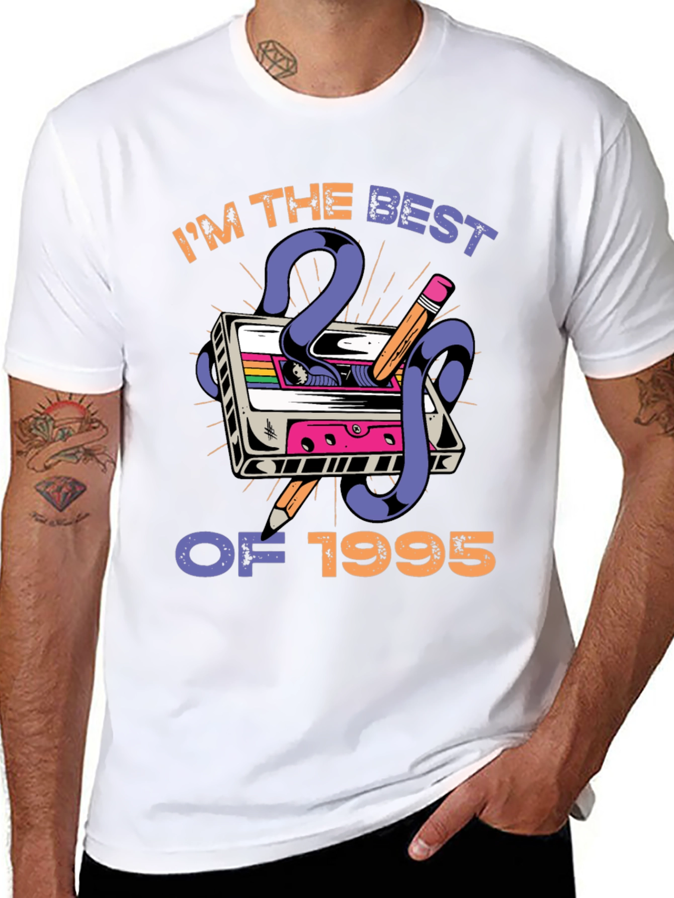 Best of 1995 Cassette Tape Graphic Tee