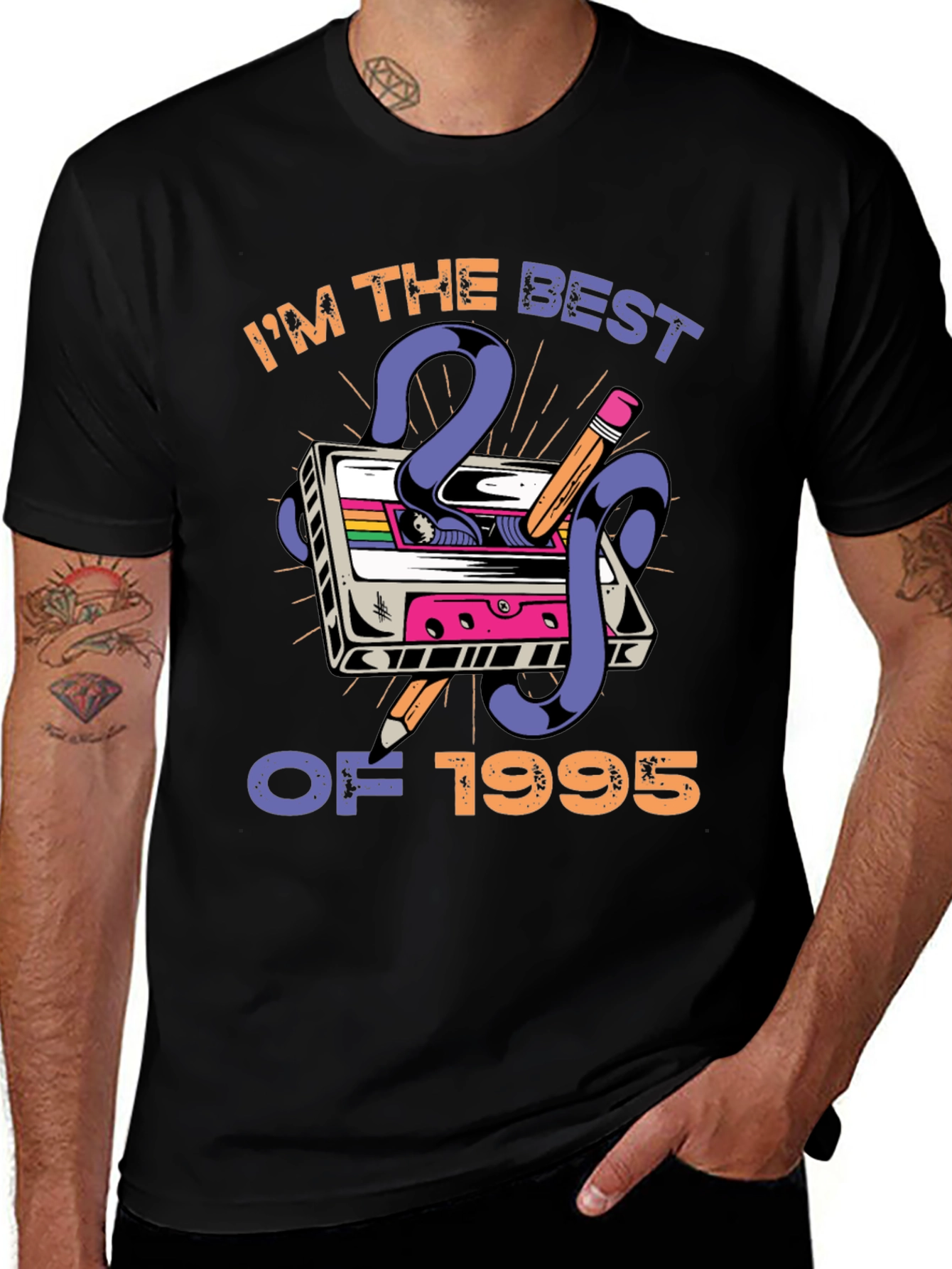 Best of 1995 Cassette Tape Graphic Tee
