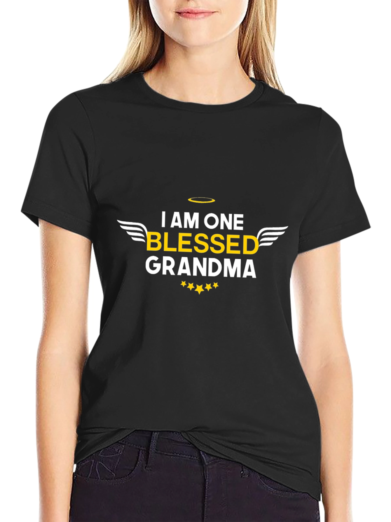 Blessed Grandma Graphic T-Shirt