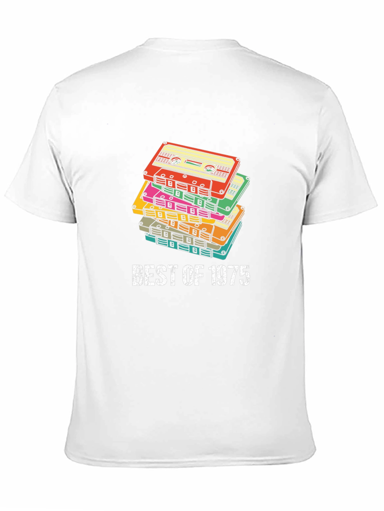 Retro Cassette Tape T-Shirt - Best of 1975