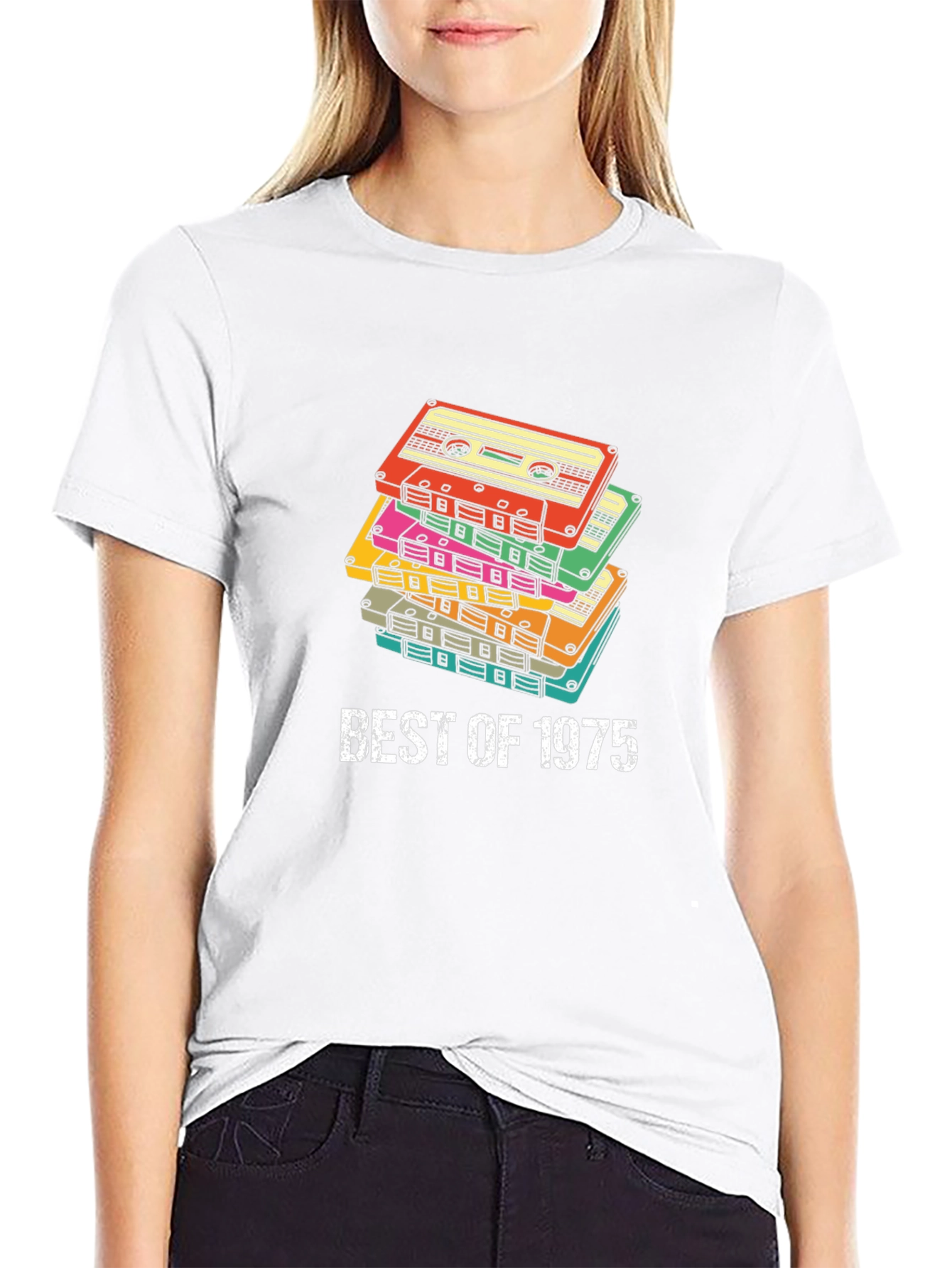 Retro Cassette Tape T-Shirt - Best of 1975