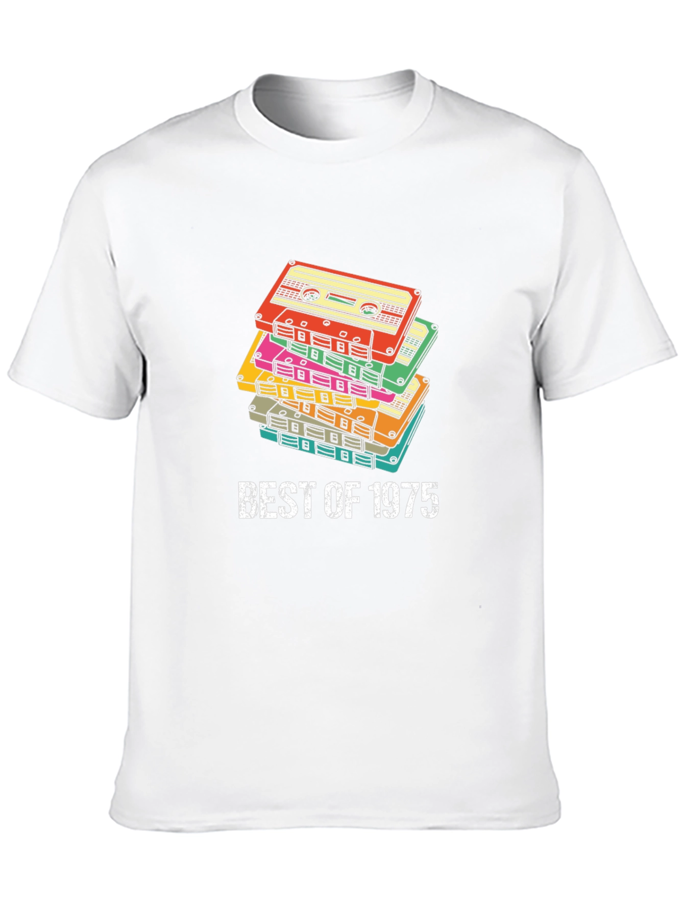 Retro Cassette Tape T-Shirt - Best of 1975