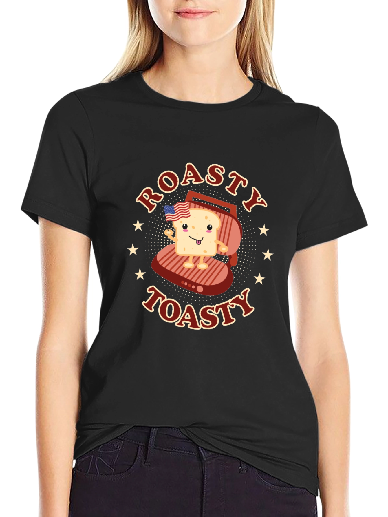 Roasty Toasty Graphic T-Shirt - Foodie Fun!