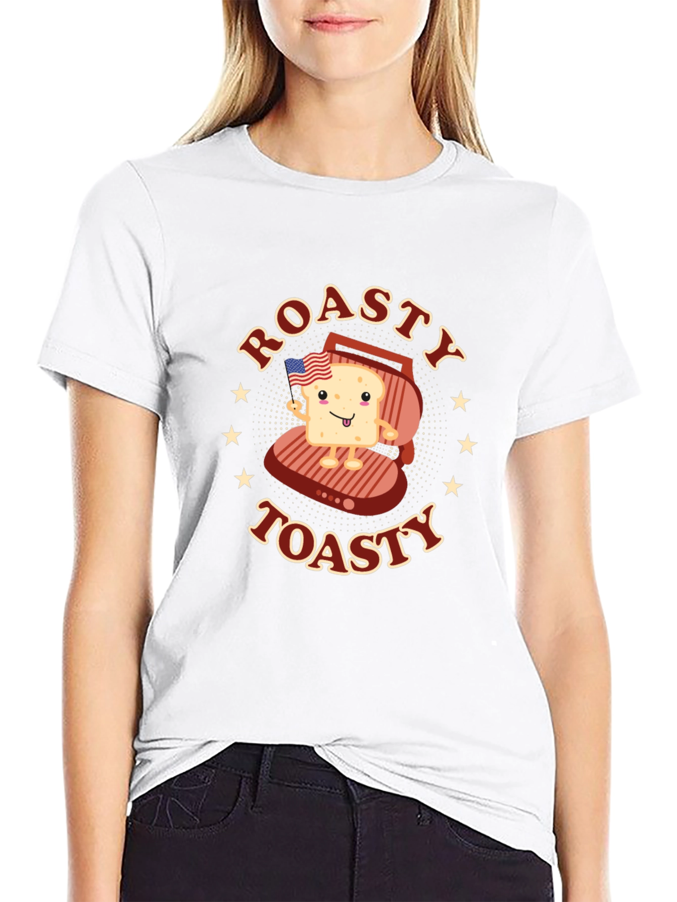 Roasty Toasty Graphic T-Shirt - Foodie Fun!