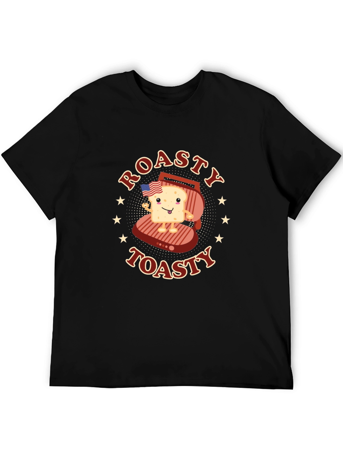 Roasty Toasty Graphic T-Shirt - Foodie Fun!