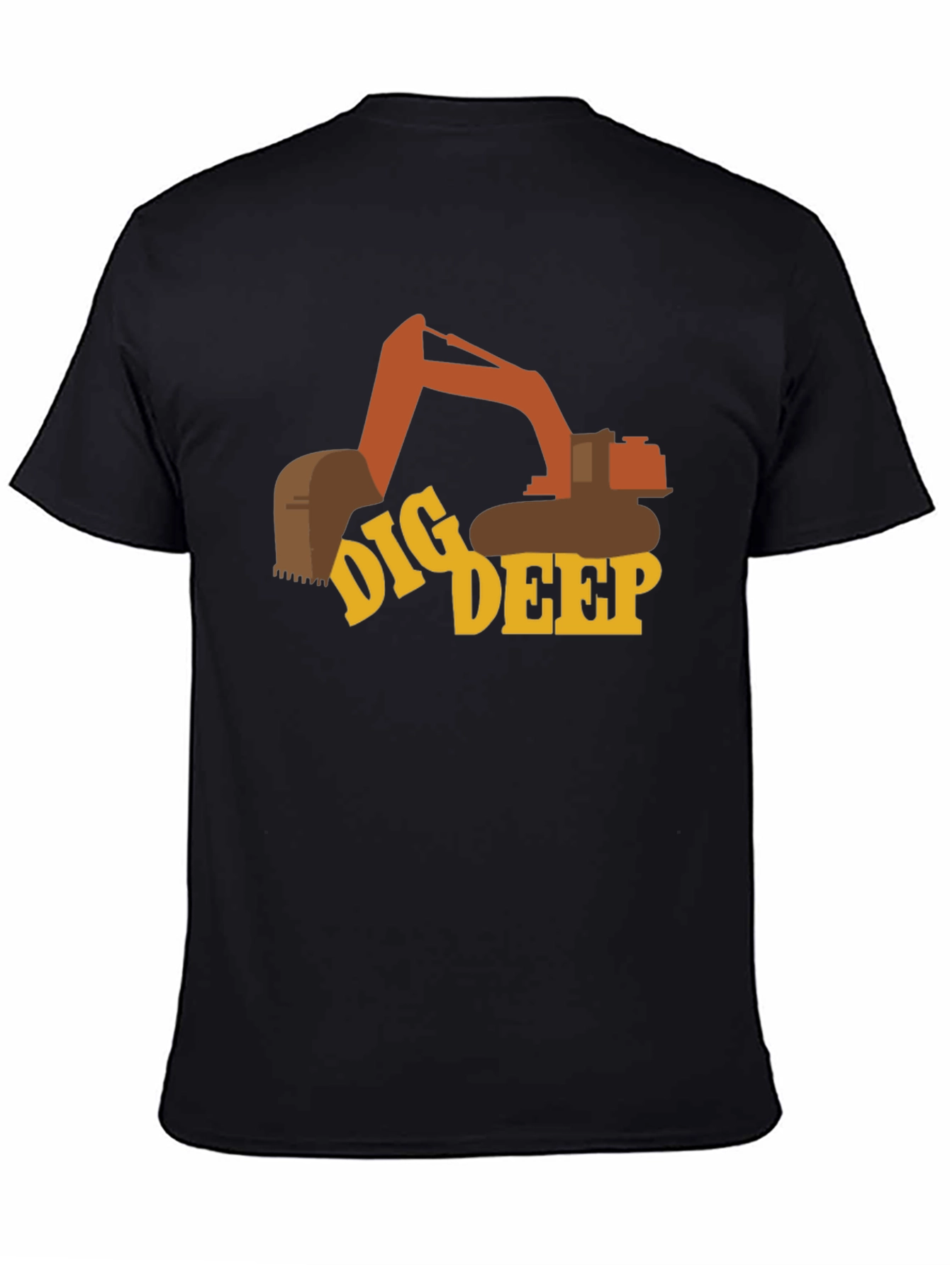 Dig Deep Excavator Graphic T-Shirt
