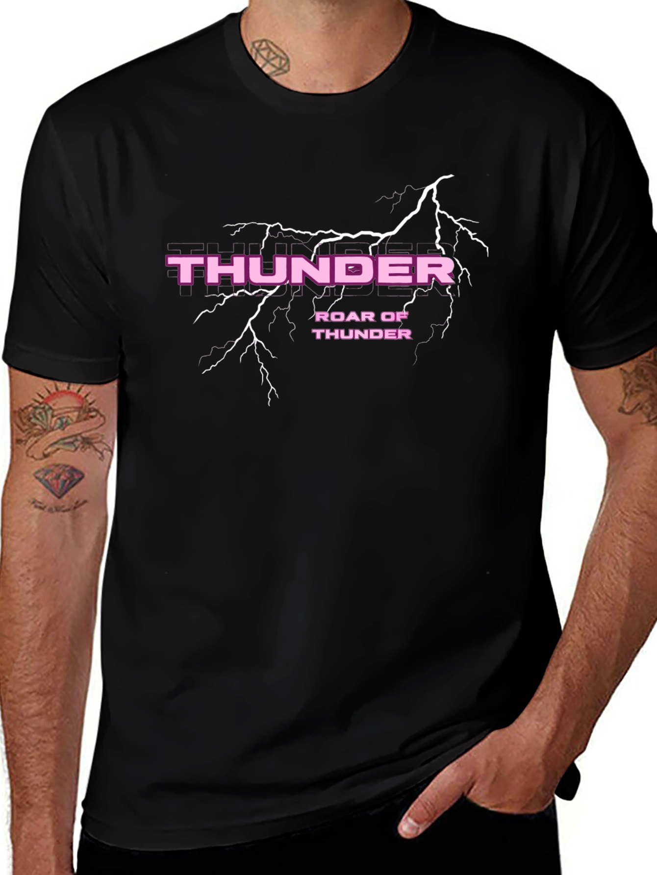 Thunder Roar Graphic T-Shirt