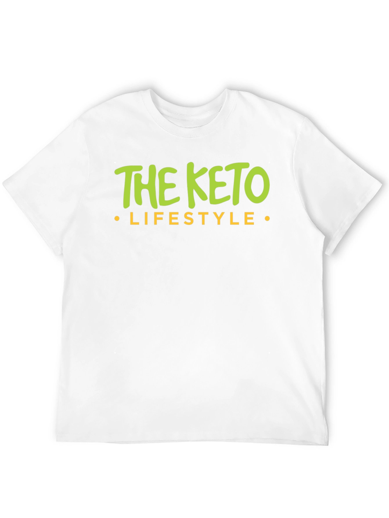 The Keto Lifestyle Black Graphic T-Shirt