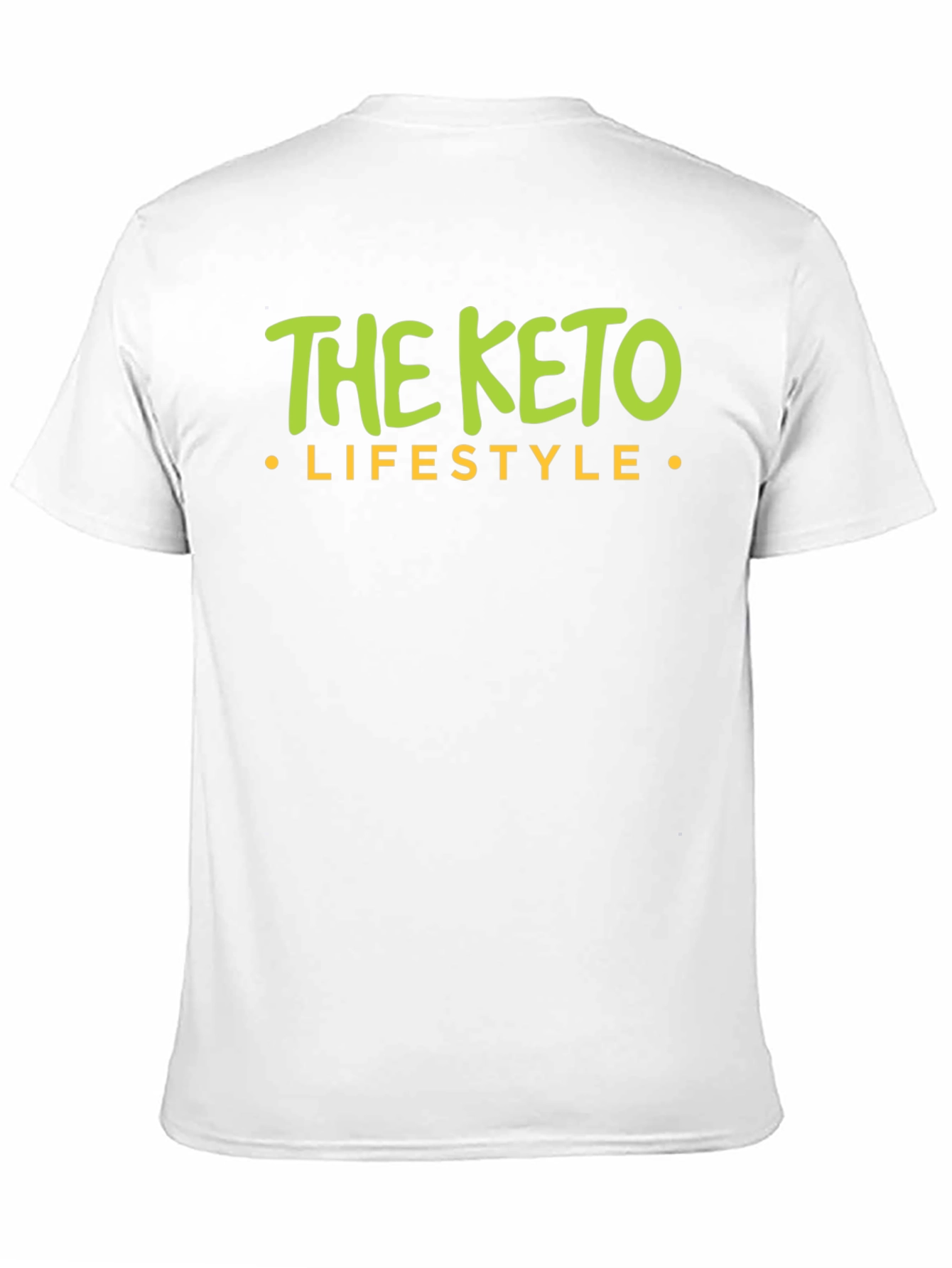 The Keto Lifestyle Black Graphic T-Shirt