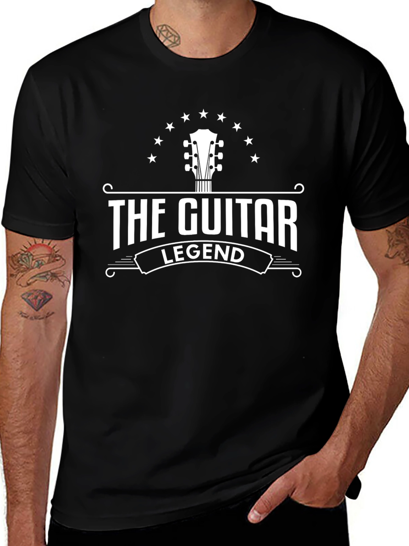 The Guitar Legend T-Shirt - Music Lover Tee
