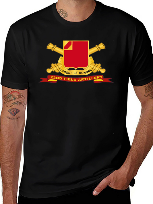22nd Field Artillery T-Shirt - Labore et Honore