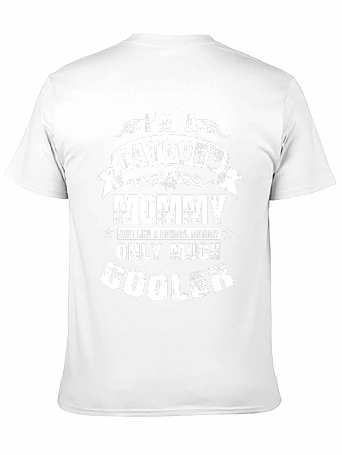 Tattooed Mommy Graphic Tee - Cool Mom T-Shirt