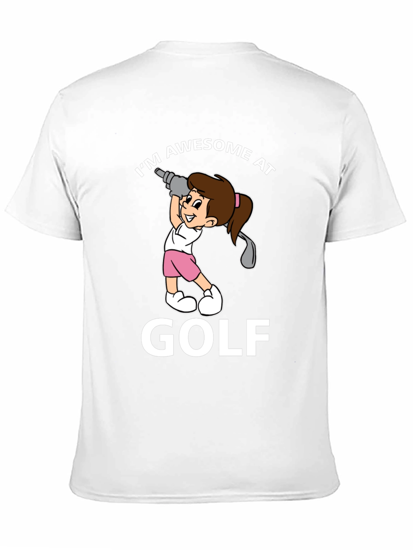 Awesome at Golf Graphic T-Shirt