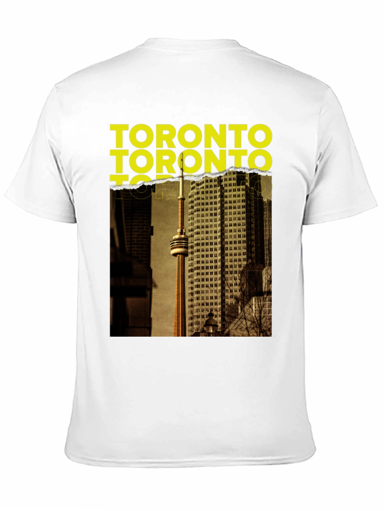Toronto Graphic Tee - Cityscape Crewneck T-Shirt