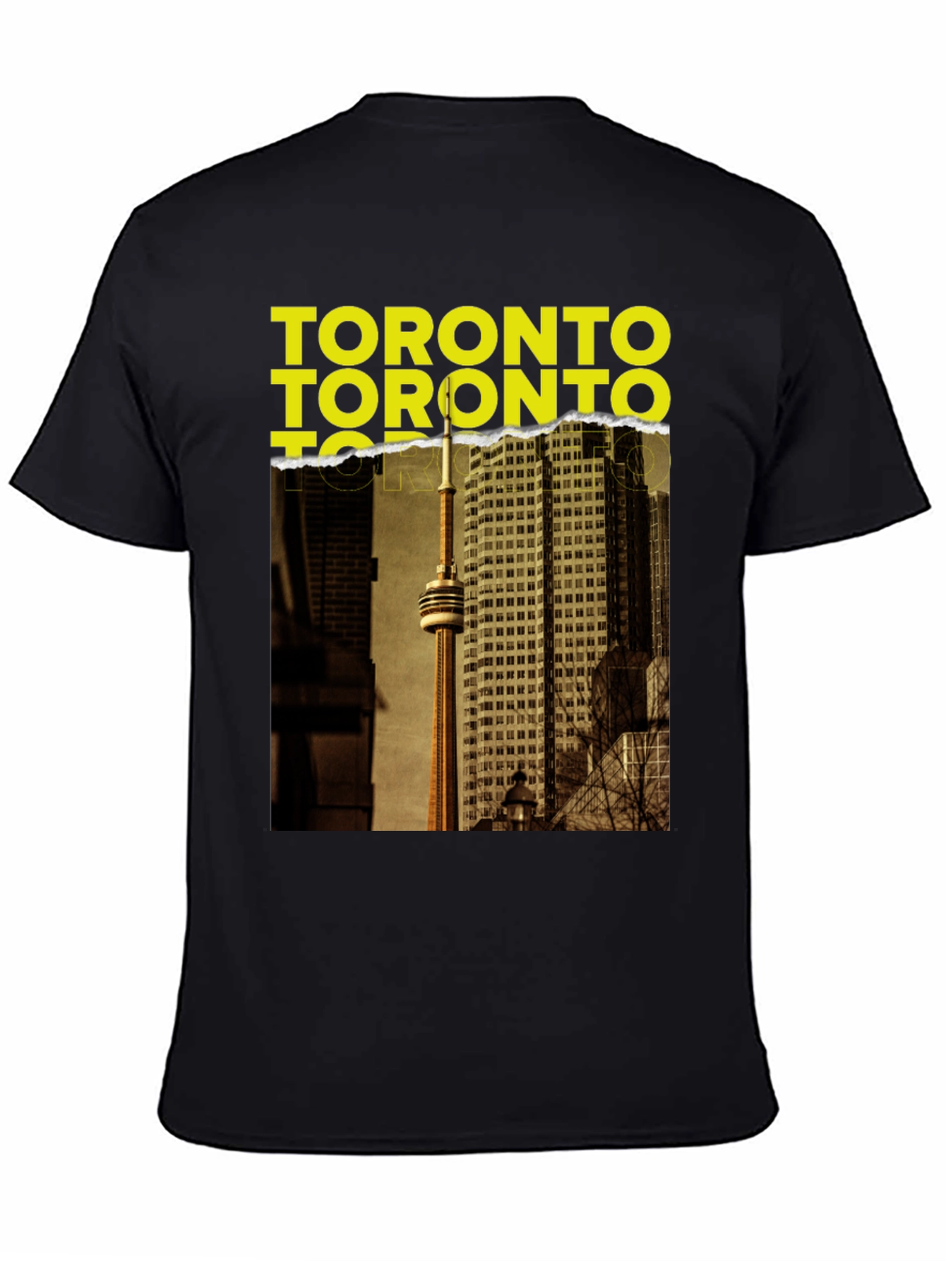 Toronto Graphic Tee - Cityscape Crewneck T-Shirt