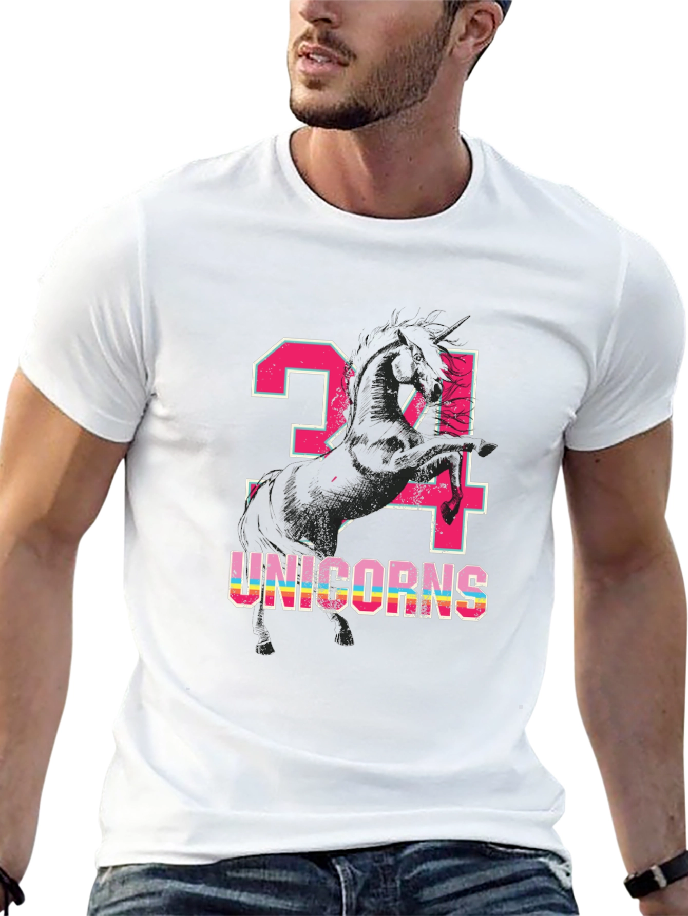 Unicorns Birthday T-Shirt - Number 24