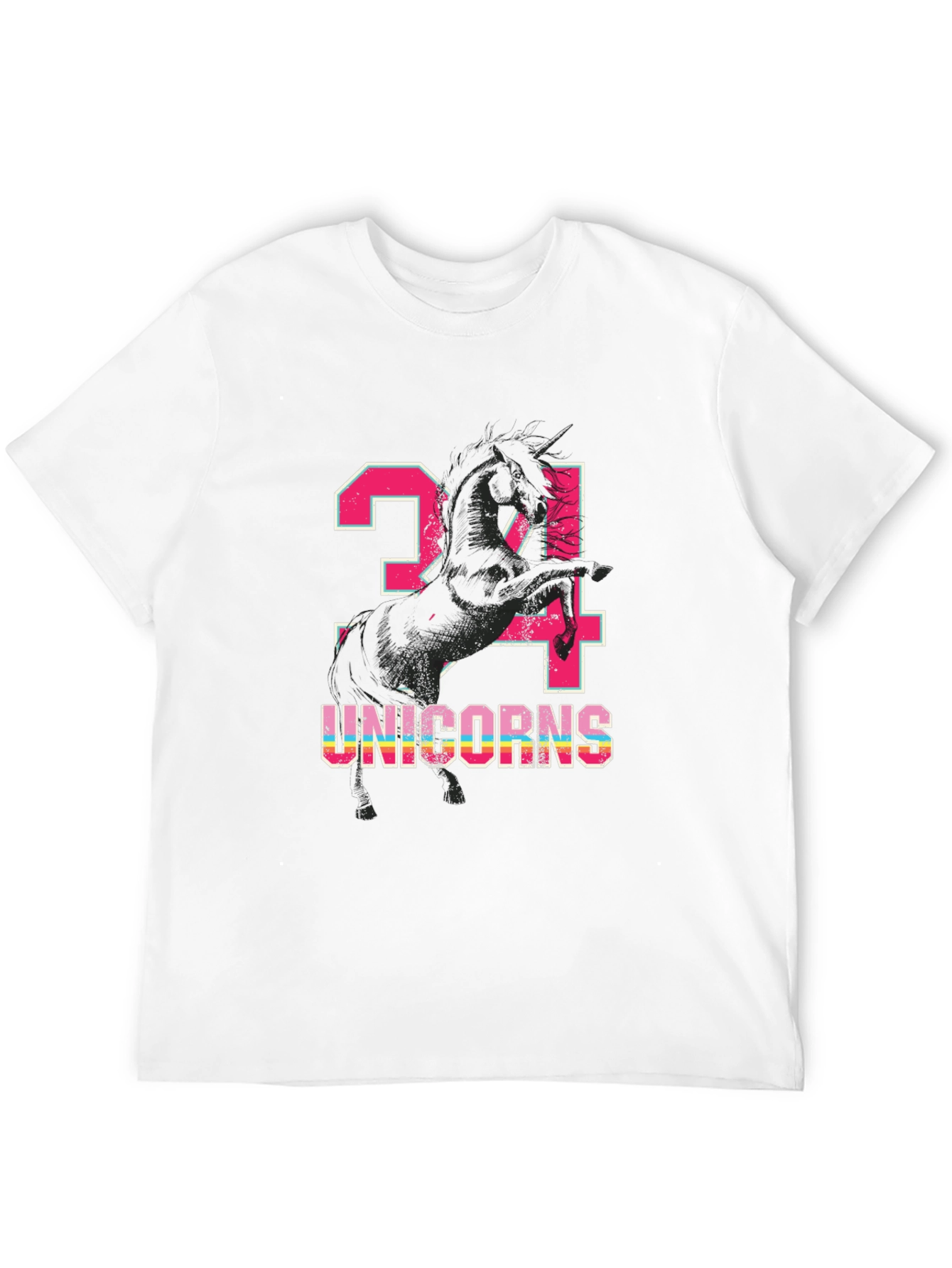 Unicorns Birthday T-Shirt - Number 24