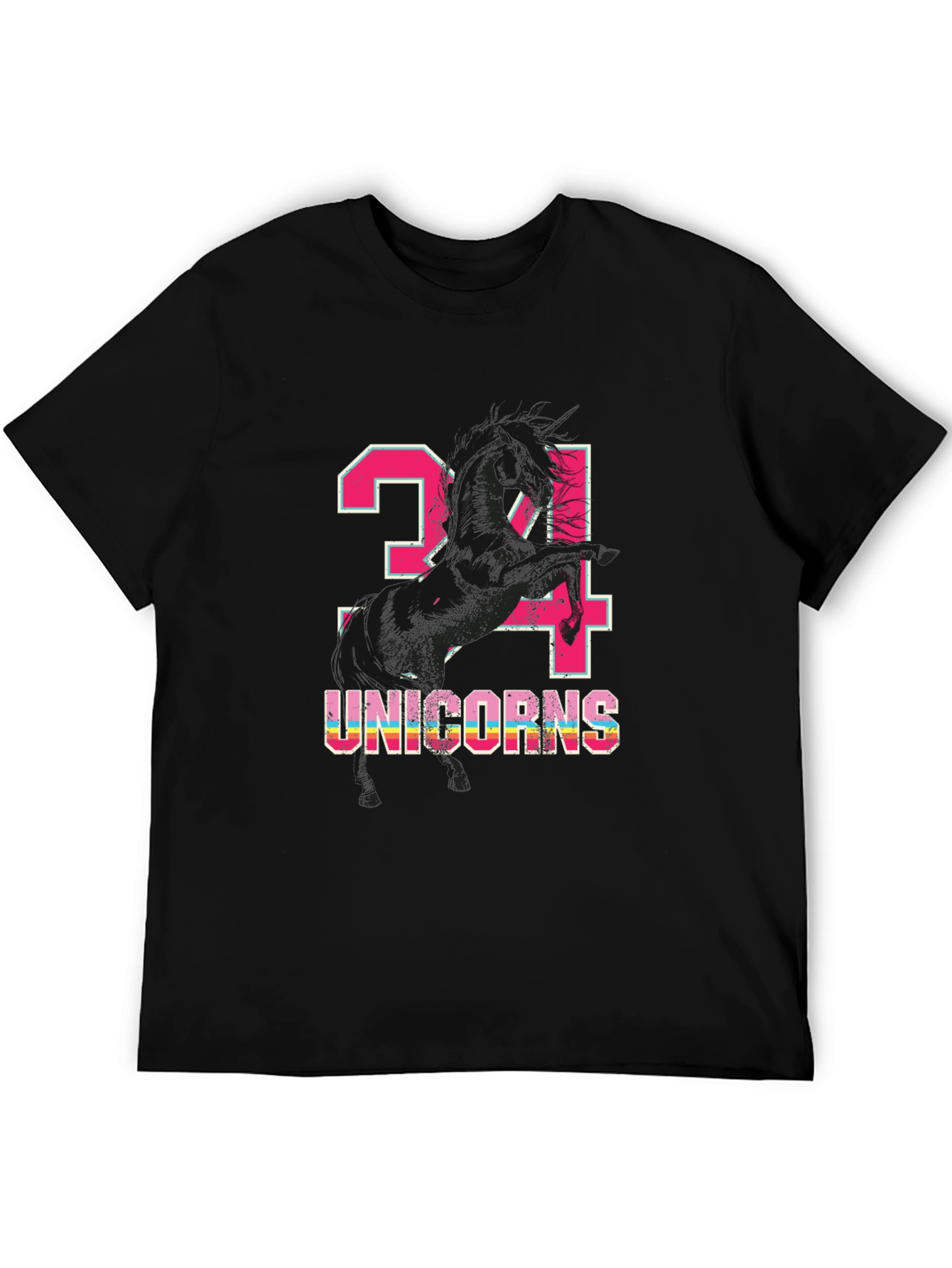 Unicorns Birthday T-Shirt - Number 24