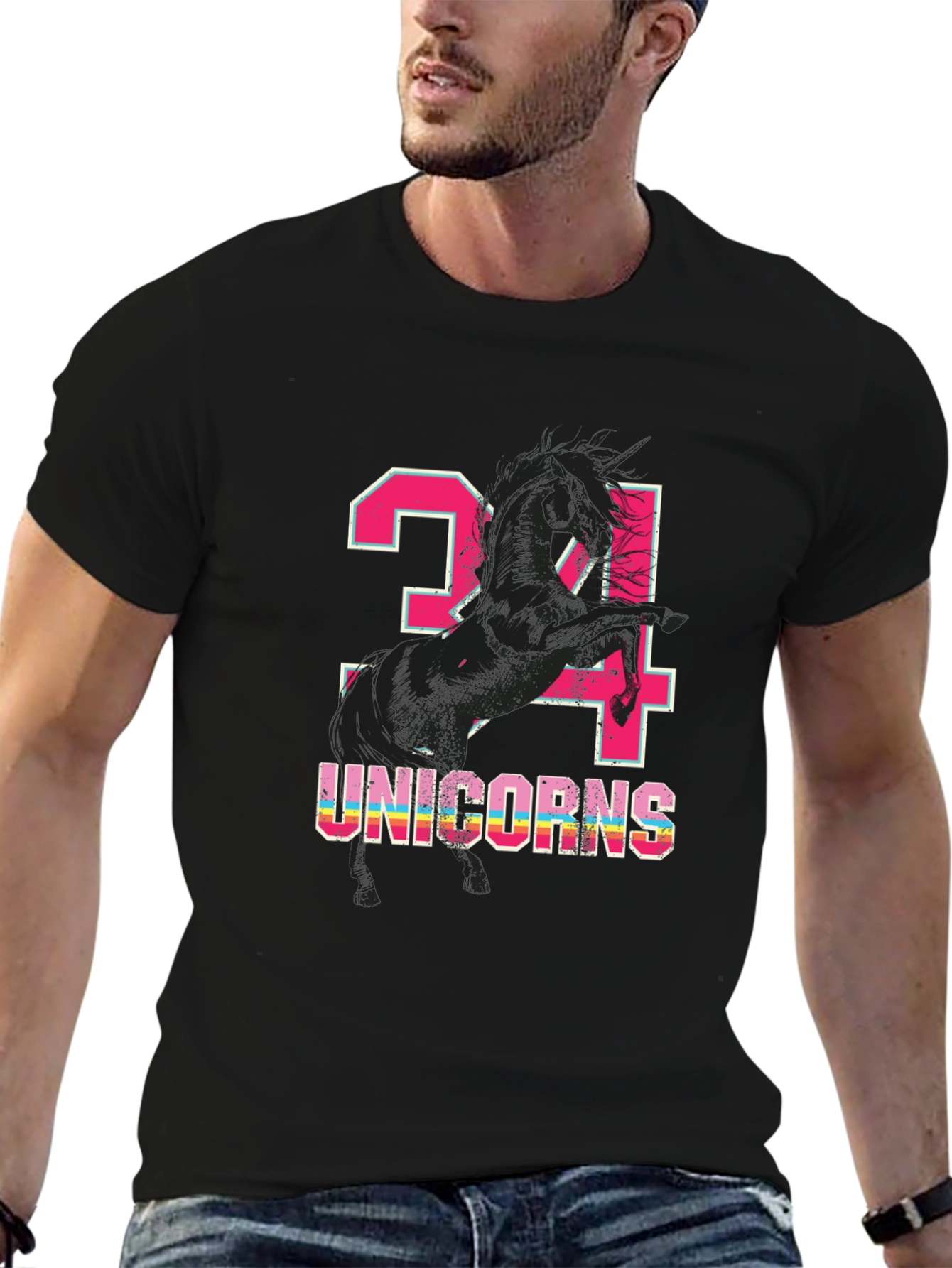 Unicorns Birthday T-Shirt - Number 24