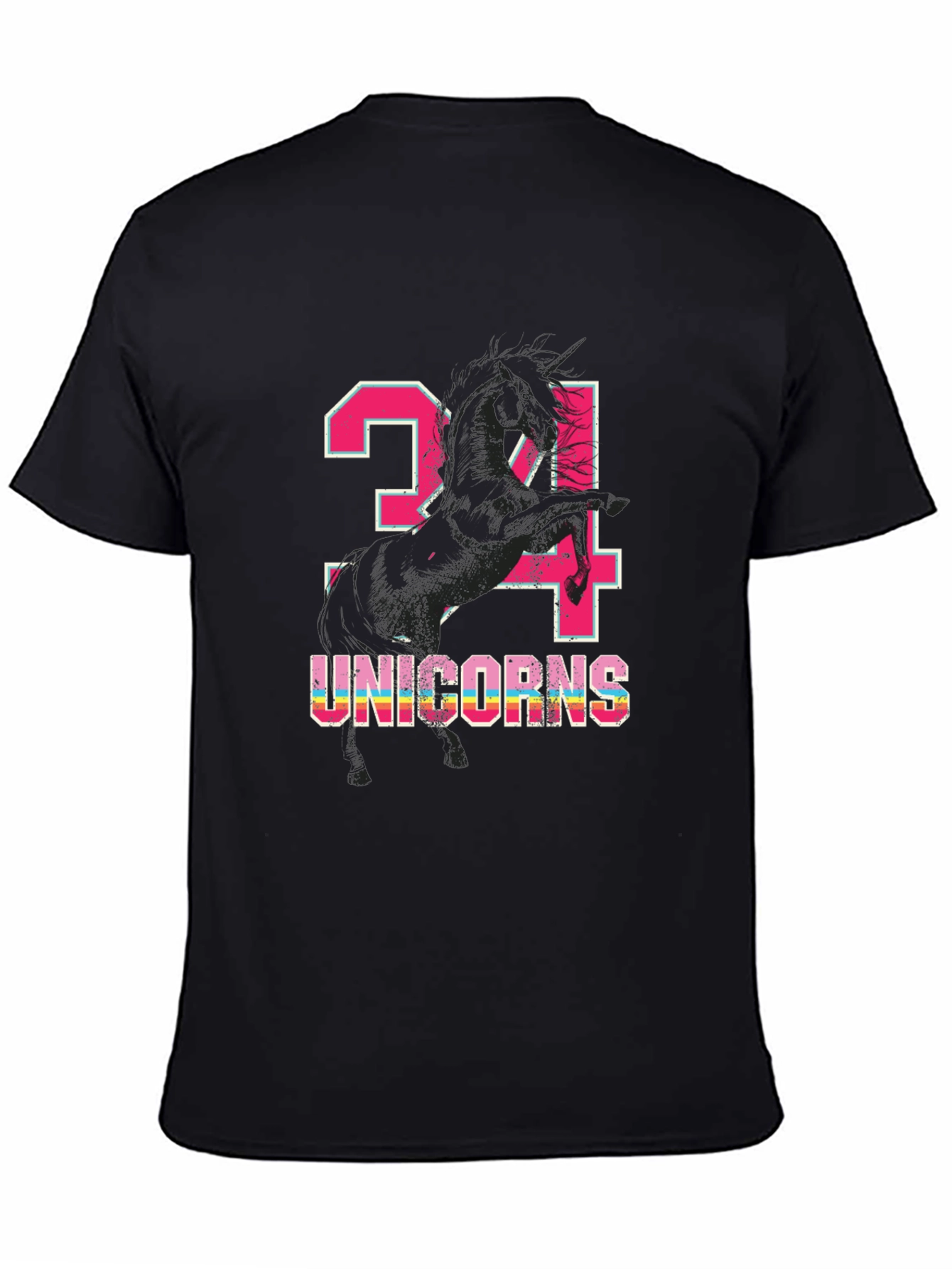 Unicorns Birthday T-Shirt - Number 24