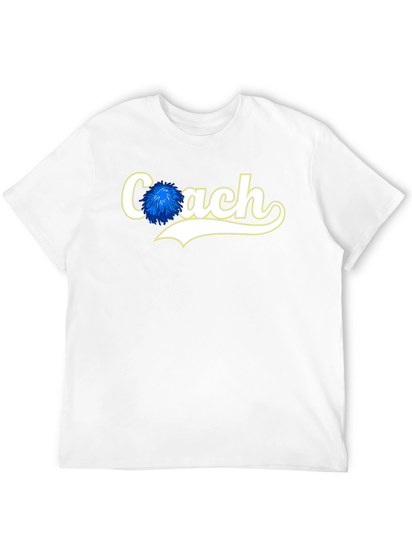 Coach Pom Pom Graphic Tee - Black Cotton Blend