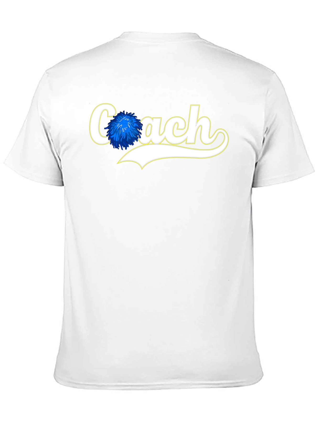Coach Pom Pom Graphic Tee - Black Cotton Blend