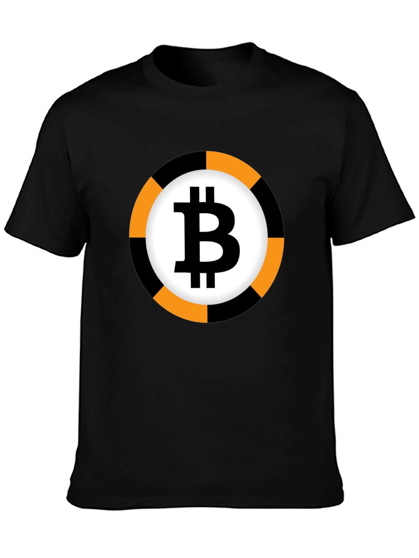 Bitcoin Black T-Shirt - Crypto Currency Tee