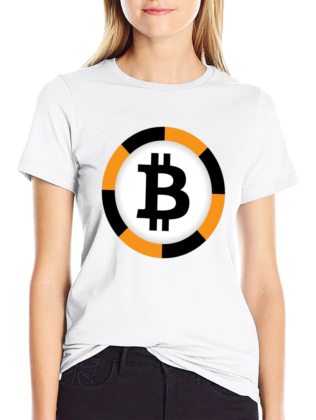 Bitcoin Black T-Shirt - Crypto Currency Tee