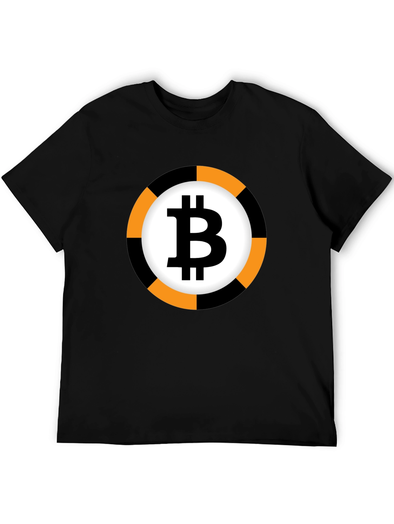 Bitcoin Black T-Shirt - Crypto Currency Tee