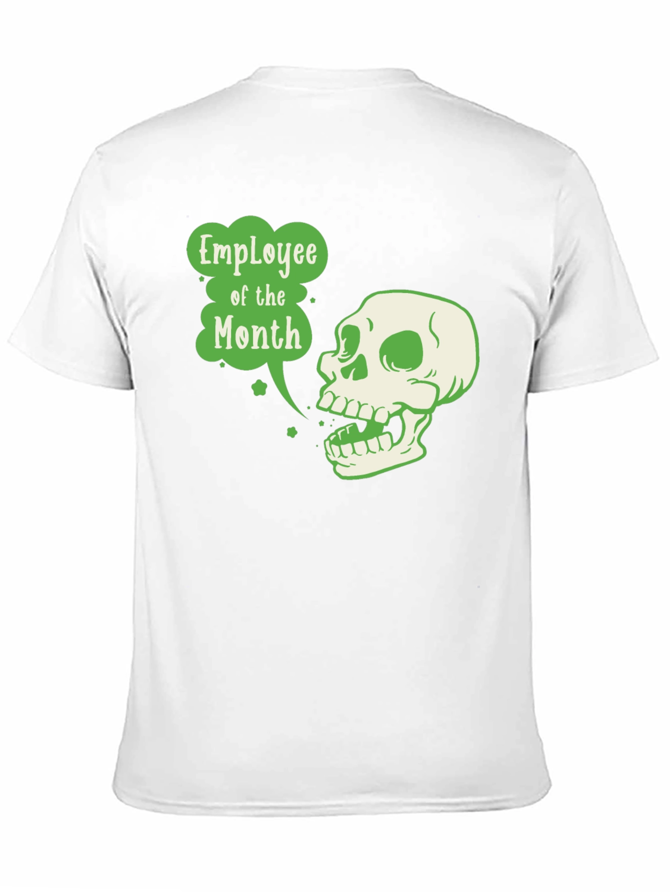Employee of the Month Skull T-Shirt