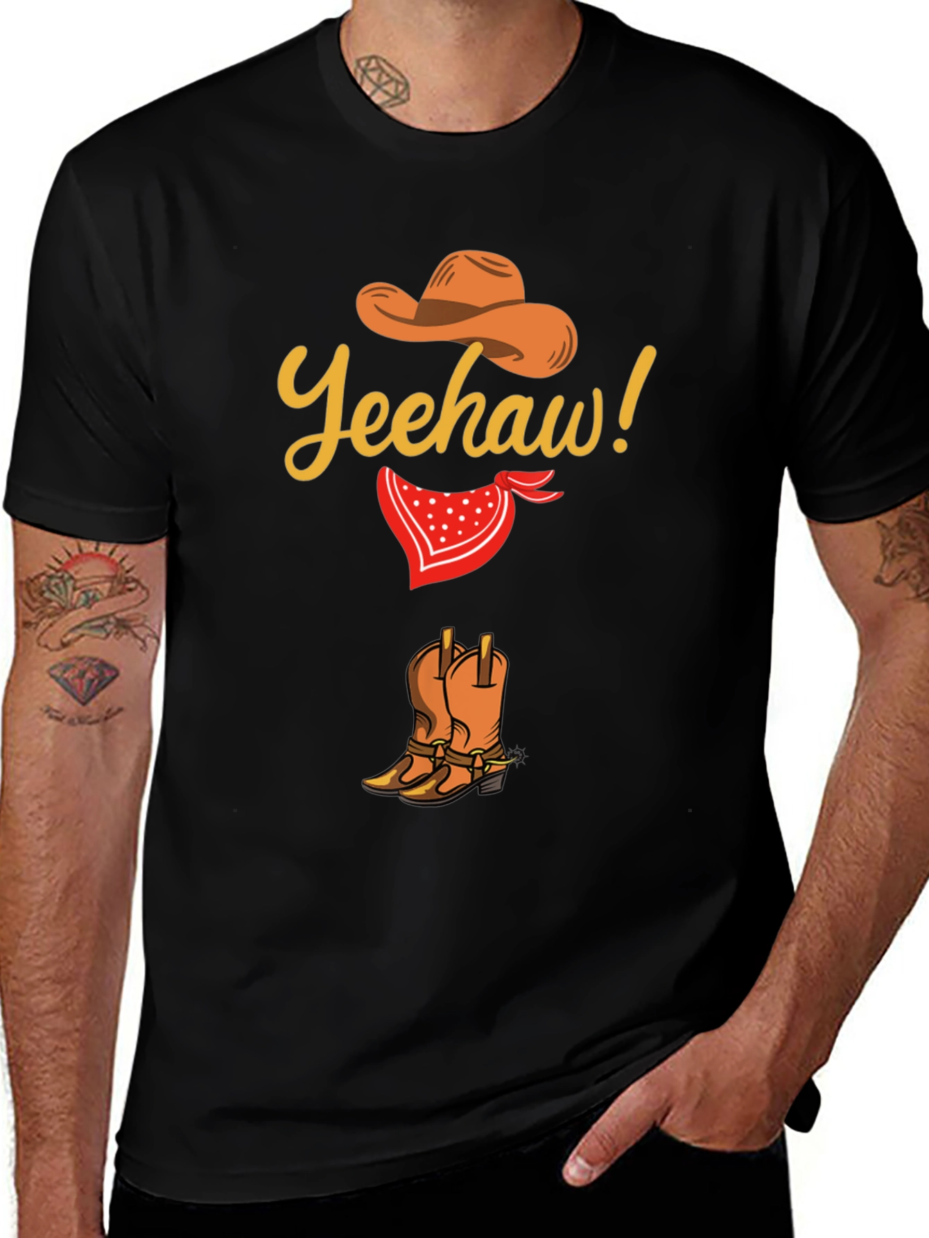 Yeehaw Cowboy Graphic Tee
