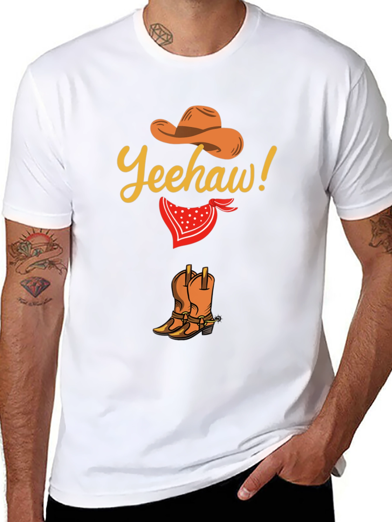 Yeehaw Cowboy Graphic Tee