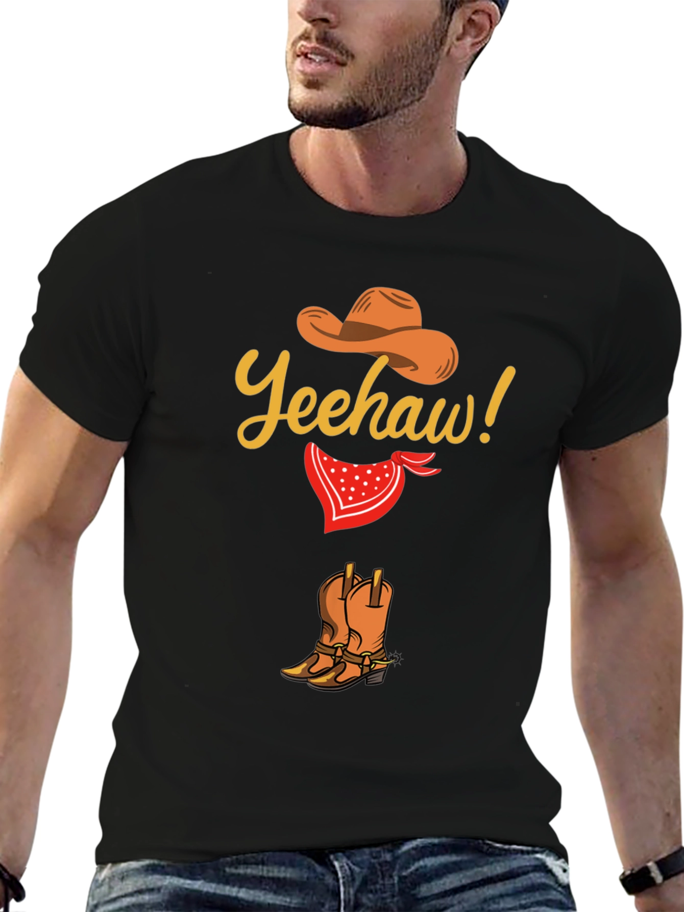 Yeehaw Cowboy Graphic Tee