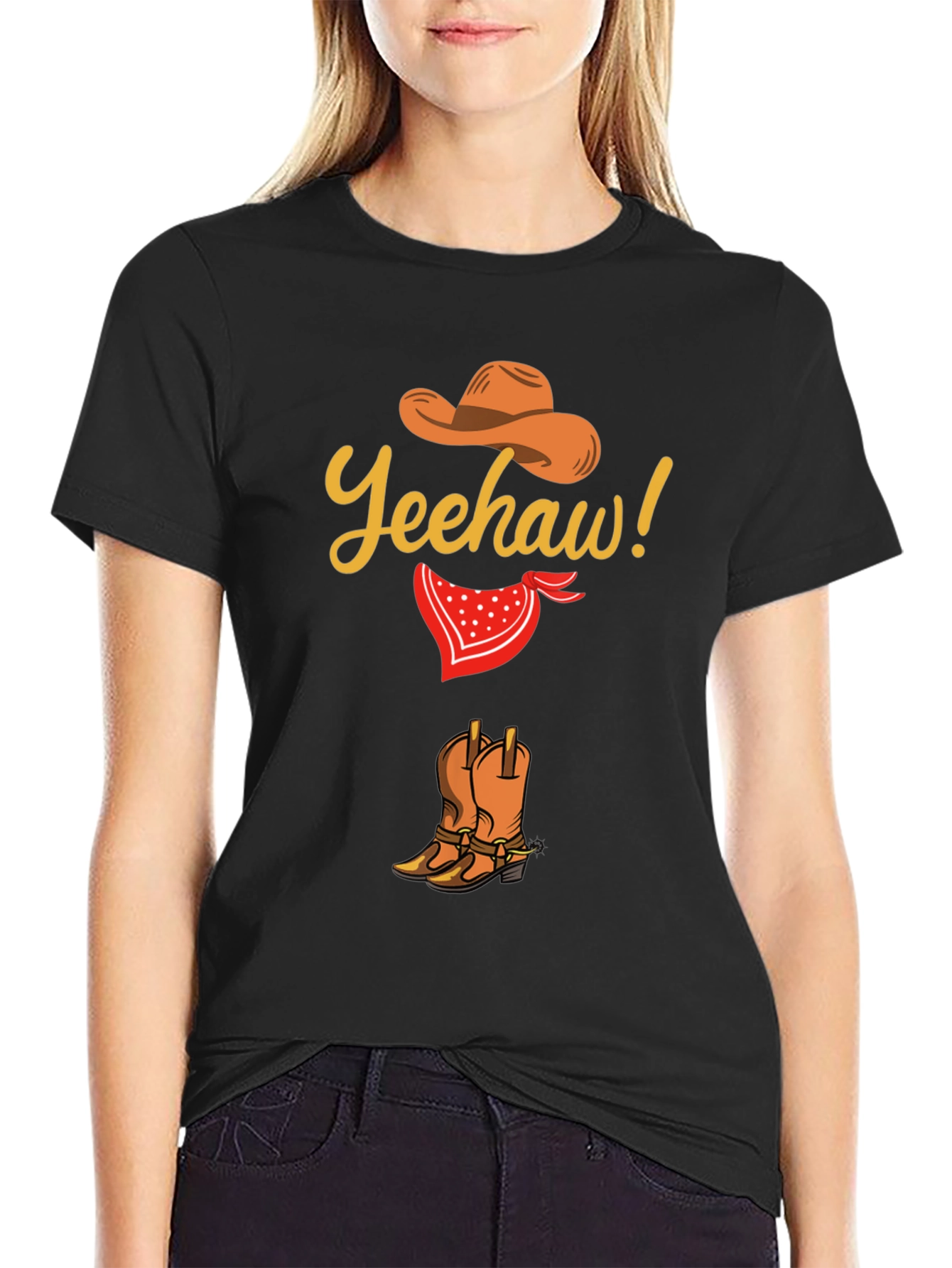 Yeehaw Cowboy Graphic Tee