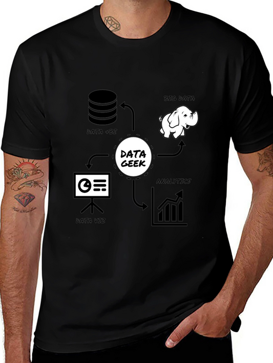Data Geek T-Shirt - Analytics Big Data Data Viz