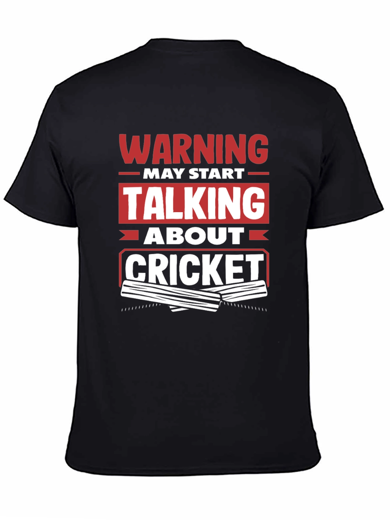 Warning May Start Talking About Cricket T-Shirt