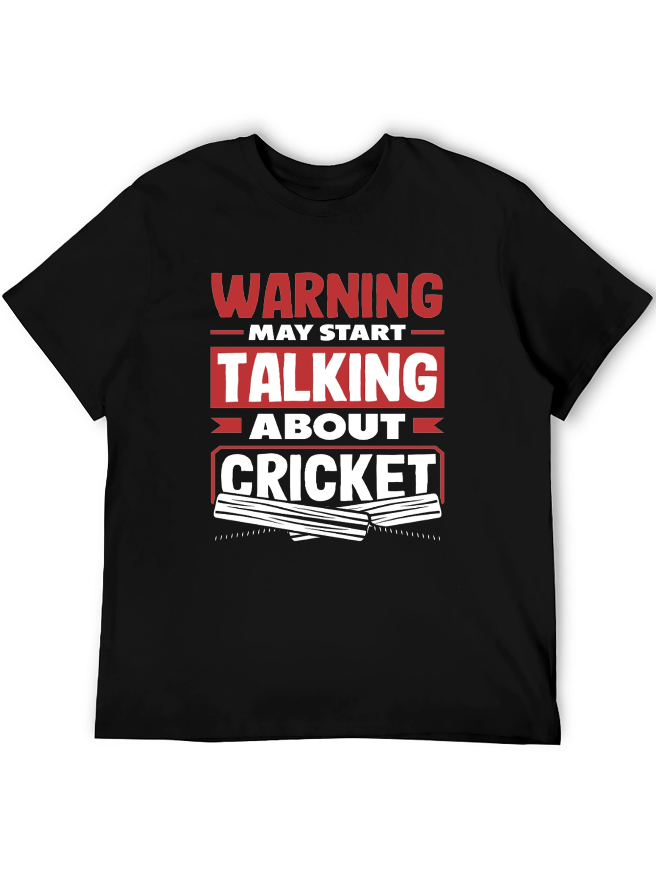 Warning May Start Talking About Cricket T-Shirt